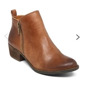 Lucky Brand Basel Leather Booties